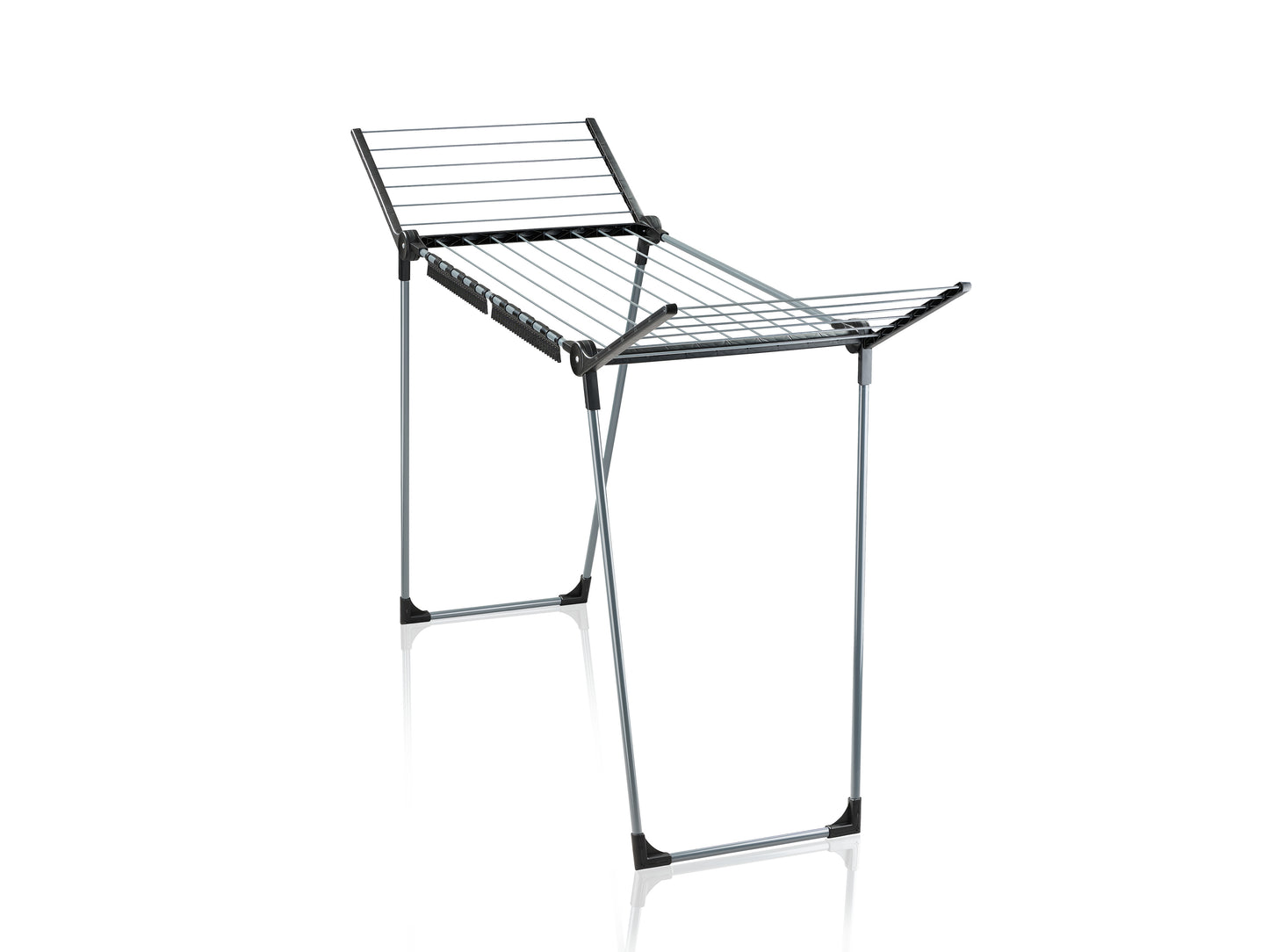 Leifheit Pegasus 150 Solid Slim Black Clothes Drying Rack L81690