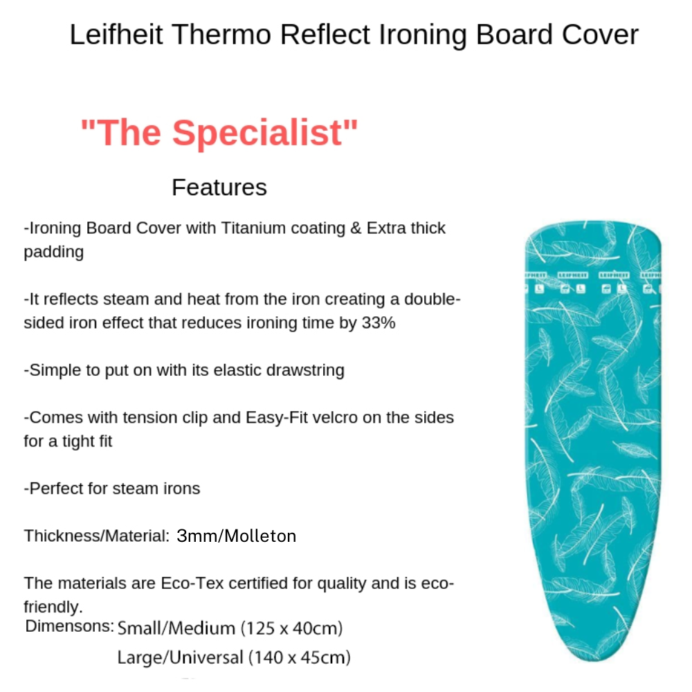 Leifheit Ironing Board Cover Thermo Reflect