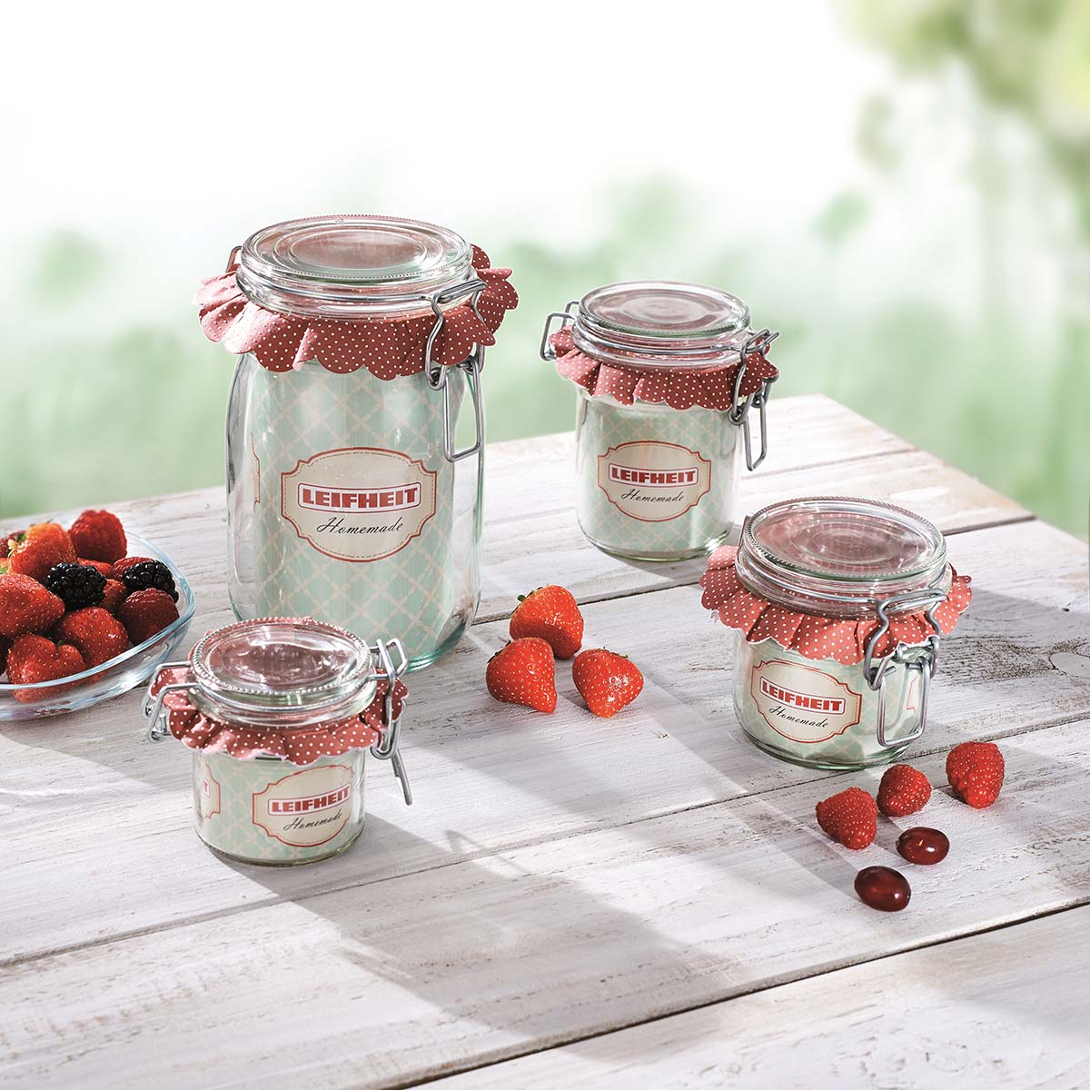 LEIFHEIT Clip Top Jar 135ml L03190