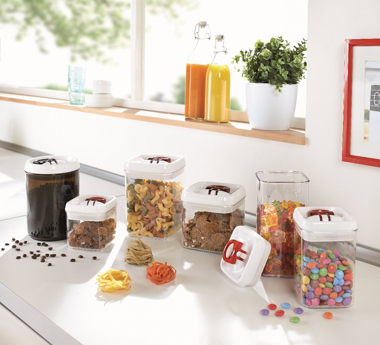 Leifheit Fresh & Easy Storage Container SQ 400ml L31207