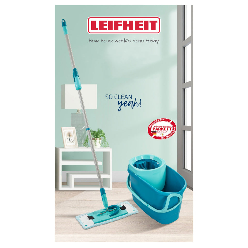Leifheit - Clean Twist Disc Mop - système complet