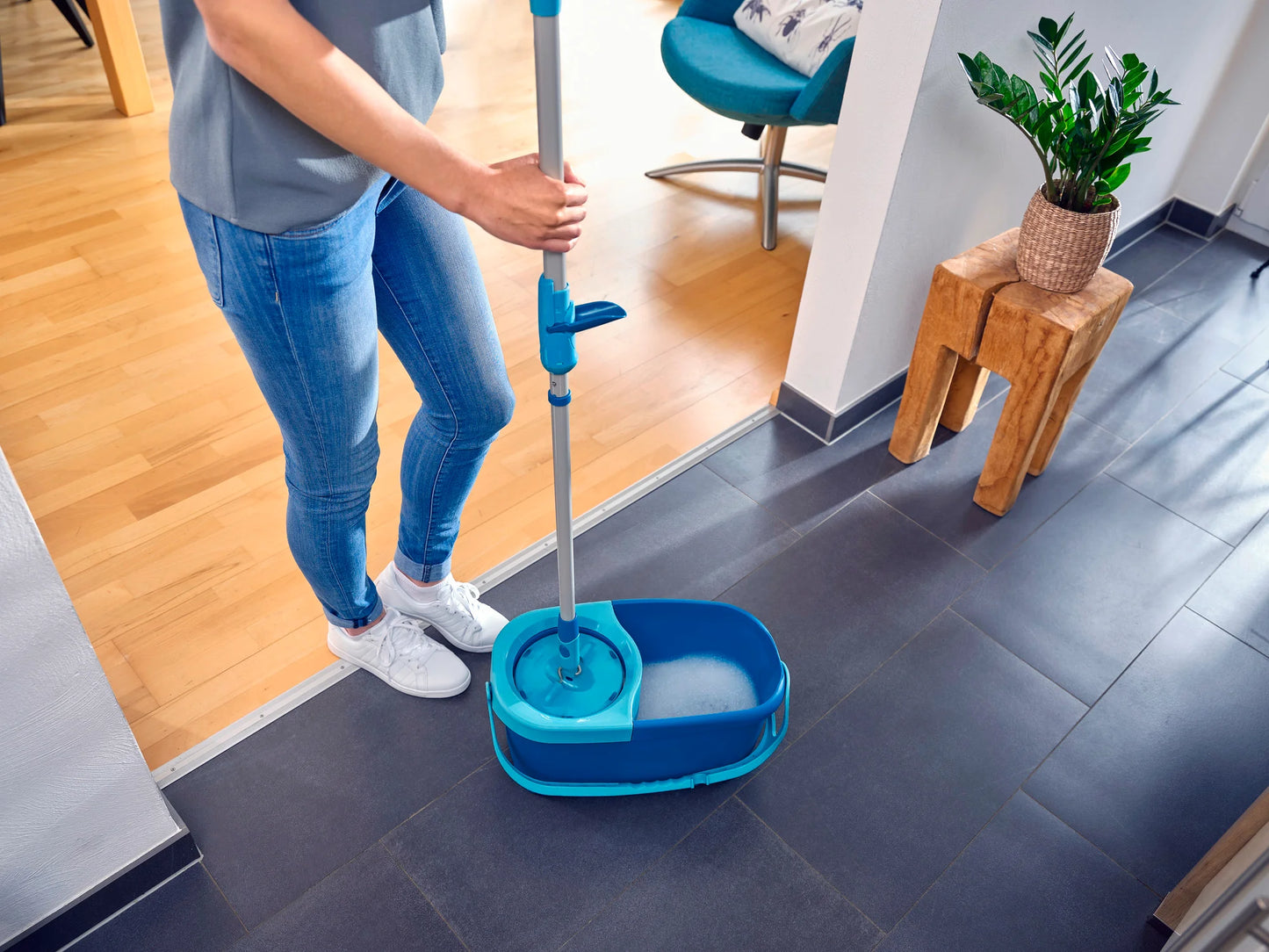 Leifheit Clean Twist Disc Mop Micro Duo Replacement Head L52104