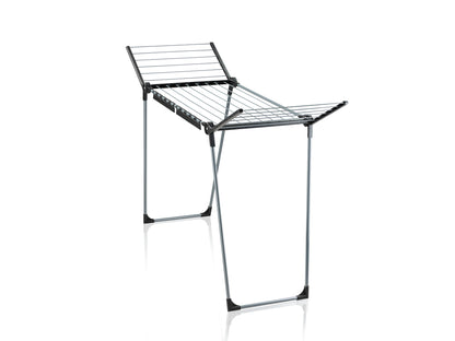 Leifheit Pegasus 150 Solid Slim Black Clothes Drying Rack L81690