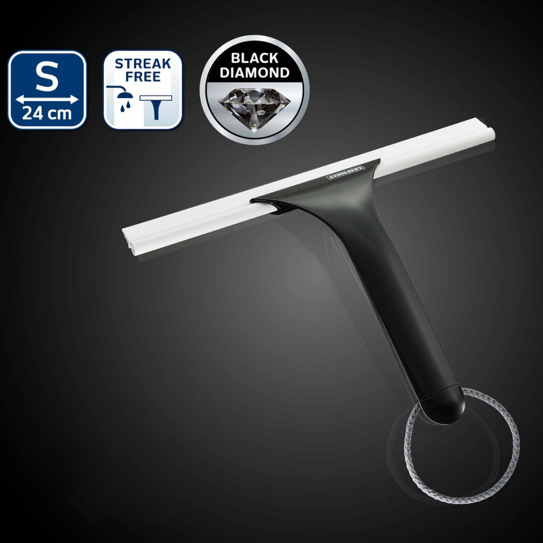 Leifheit Black Cabino Shower Cubicle Cleaner L41673