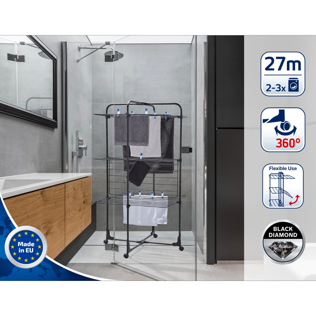 Leifheit Classic Tower 270 Black Tower Dryer L81470