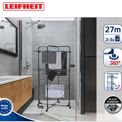 Leifheit Classic Tower 340 Black Tower Dryer L81471