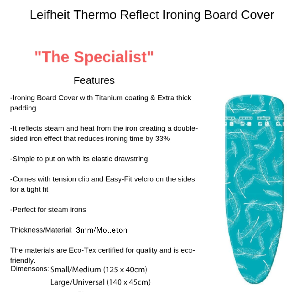 LEIFHEIT Ironing Board Cover Thermo Reflect