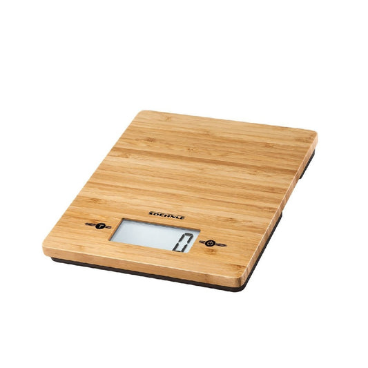 Soehnle Natural Bamboo Kitchen Scale Digital