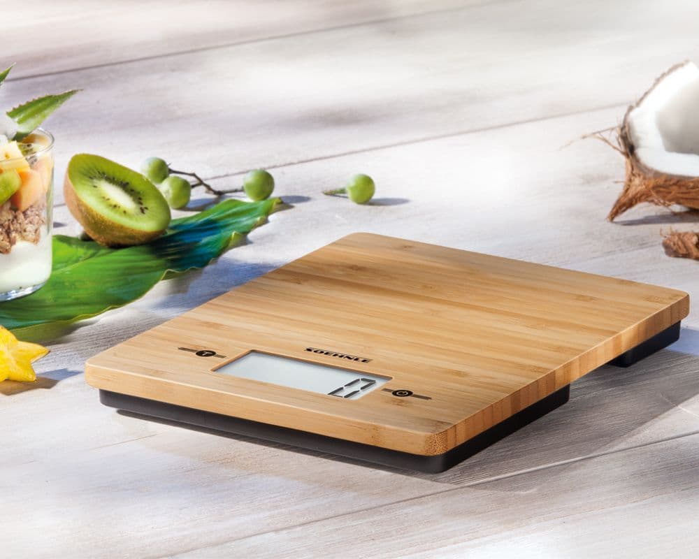 Soehnle Natural Bamboo Kitchen Scale Digital