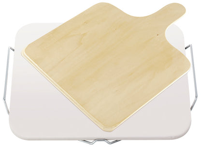 Leifheit Pizza Stone (Square) w/ Wooden Spatula L03160