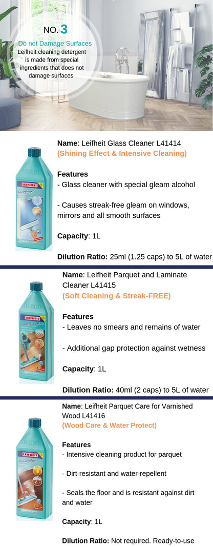 Leifheit Parquet & Laminate Cleaner 1L L41415