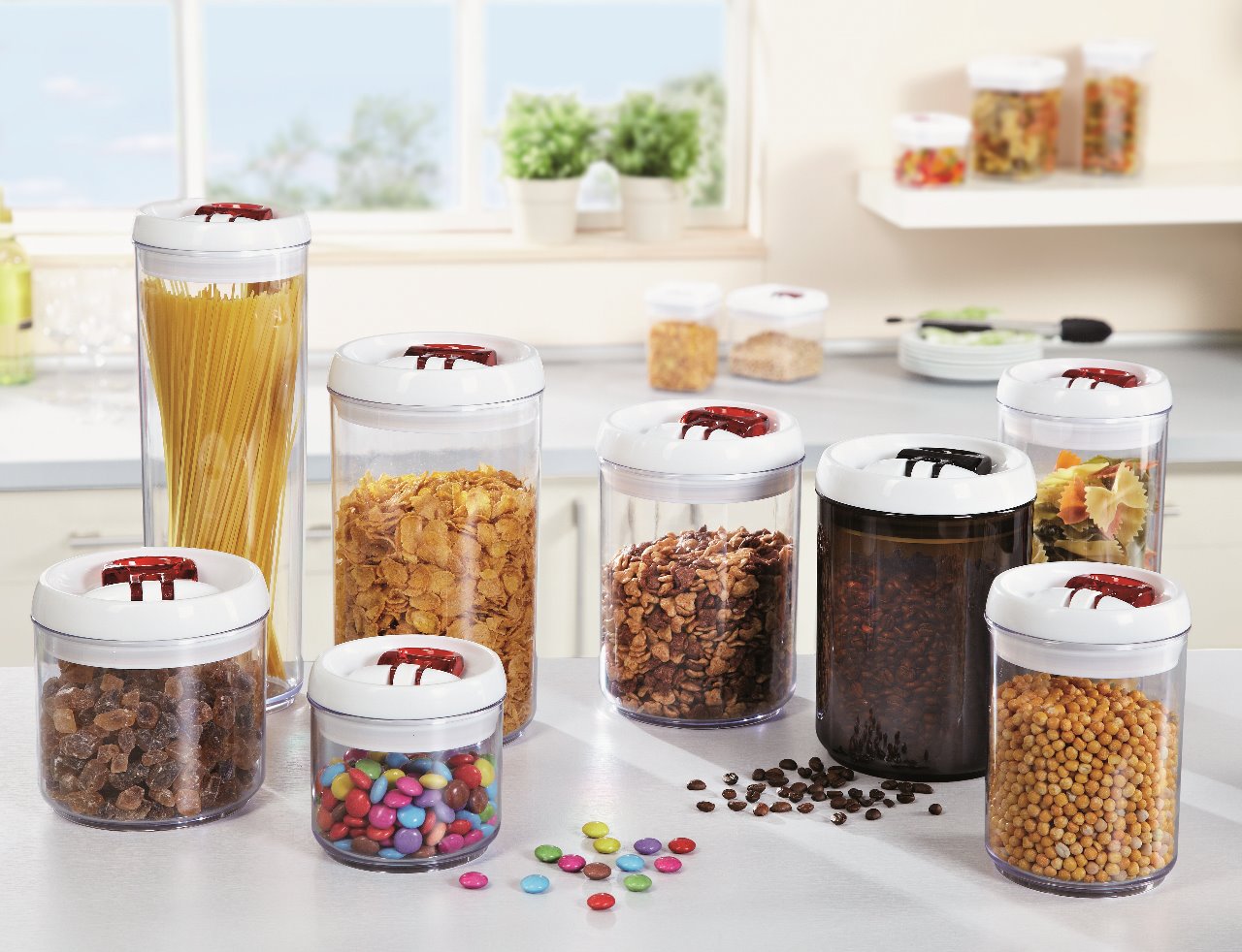 LEIFHEIT Fresh & Easy Storage Container Round 400ml L31198