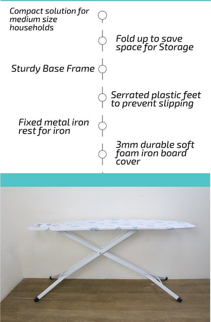 Leifheit Classic M Basic Ironing Board L72577