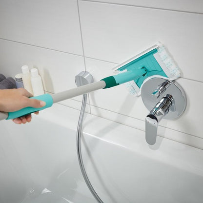 Leifheit Tile and Bathtub Wiper Flexi Pad w/ Telescopic handle L41700
