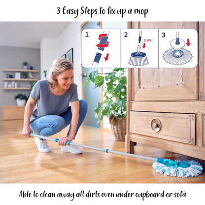 Leifheit Clean Twist Disc Ergo Mop Set L52101