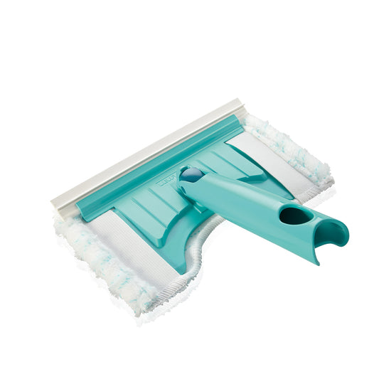 Leifheit Tile & Bathtub Wiper Flexi Pad L41701 – 360° Rotating Bathroom Cleaner